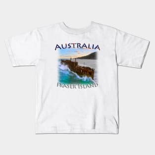 Australia, Queensland - Fraser Island Maheno Kids T-Shirt